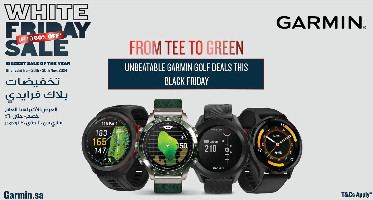 From Tee to Green Unbeatable Garmin Golf Deals This Black Friday Garmin KSA